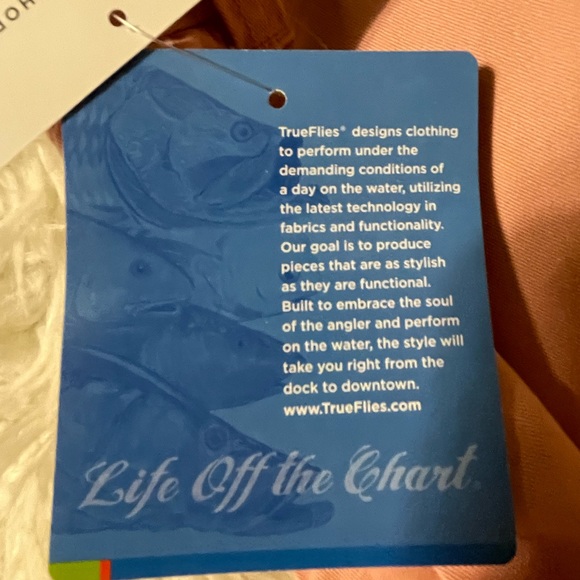 True Flies NWT Mens Manasota Shorts, Conch, Size 40 - Picture 8 of 11